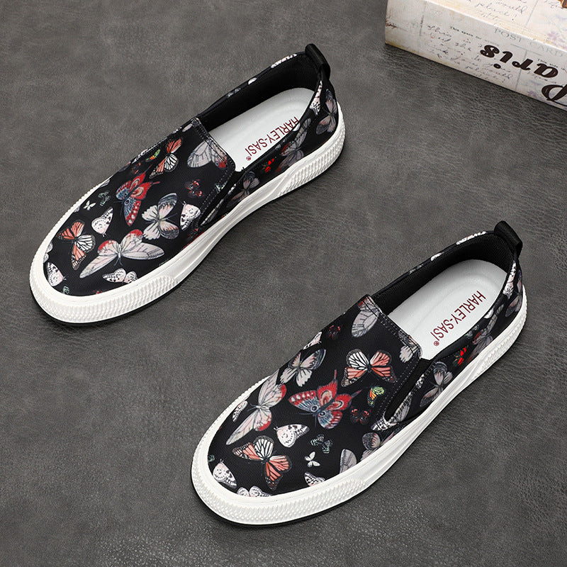 Men's Style Leisure Trendy Board Low Top Canvas Shoes