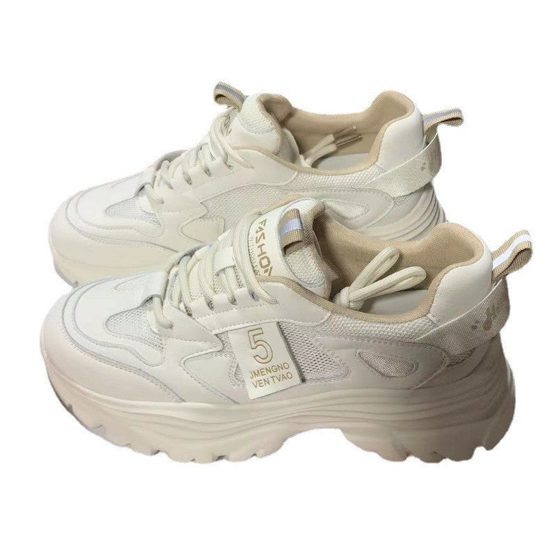 Women's Platform Dad Spring Korean Style Versatile Men's Shoes