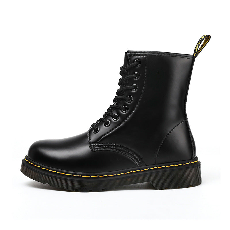 Women's & Men's Lovers Slit Bead Plus Size British Boots