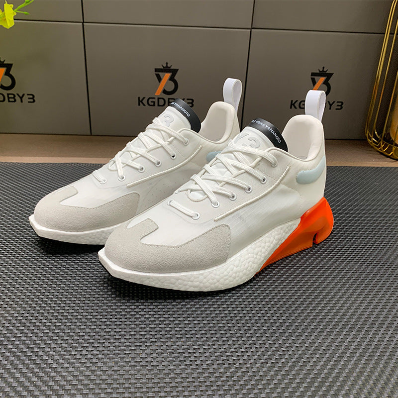 Men's Style Sports Spring Fashion Slimming Platform Sneakers
