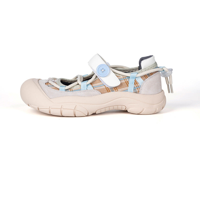 Women's Sports Leisure Velcro Retro Platform Summer Sandals