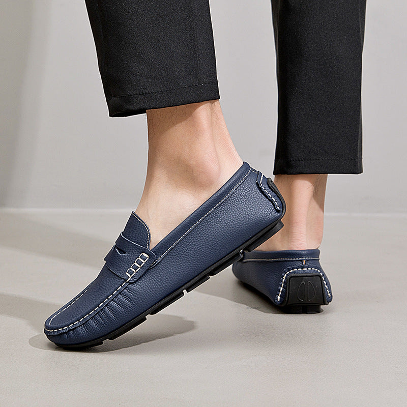 Men's Plus Size Lazy Versatile Male One Loafers