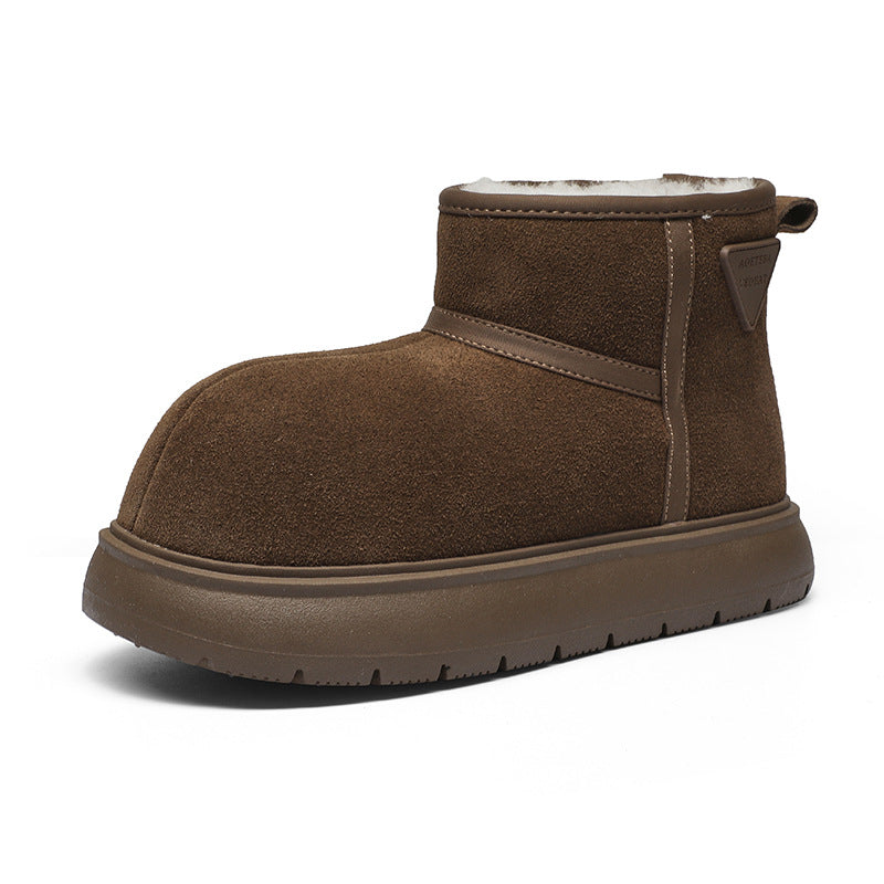 Women's Winter Northeast Outdoor Sleeve Short Big Head Snow Boots