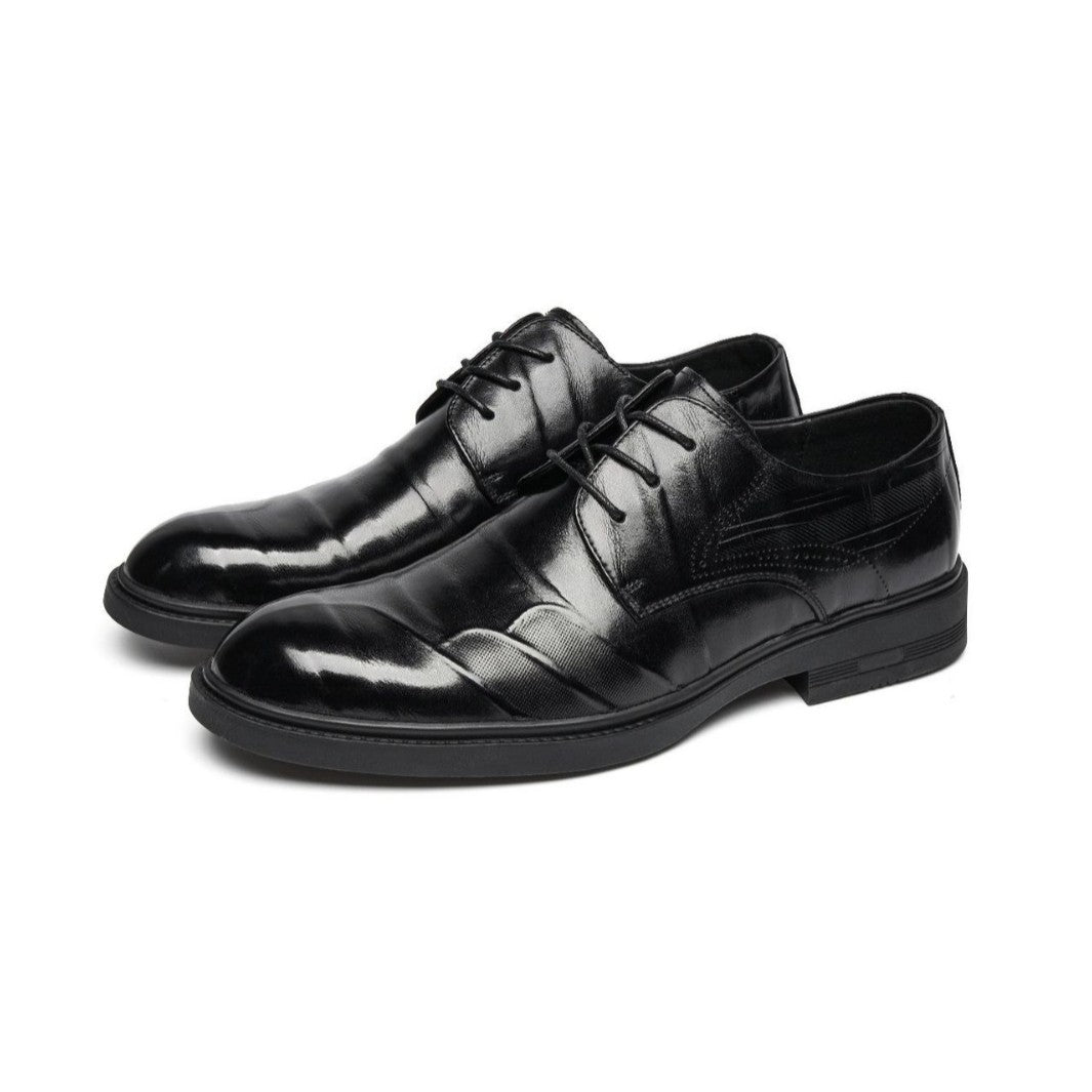 Men's Business Formal Suit British Bridegroom Wedding Men's Casual Leather Shoes