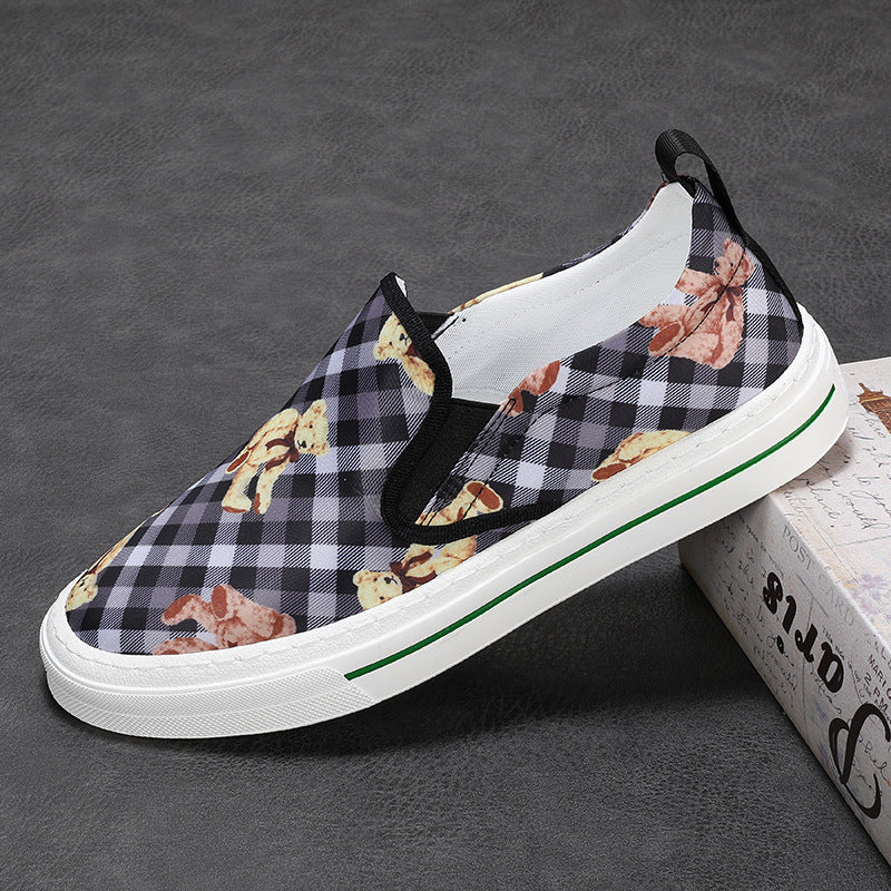 Men's Trendy Thin One Pedal Breathable Versatile Canvas Shoes