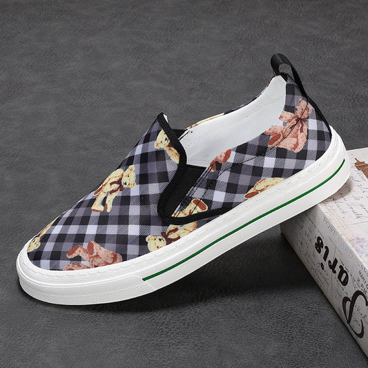 Men's Trendy Thin One Pedal Breathable Versatile Canvas Shoes