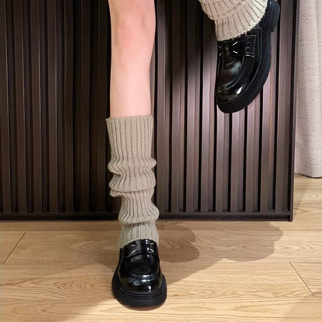 Women's Sheepskin Version Fashionable Genuine England Style Loafers