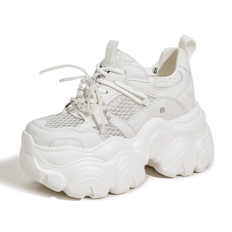 Women's Dad Summer Hollow Breathable Versatile Sports Sneakers