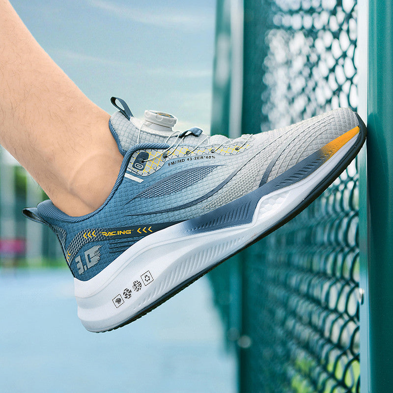 Men's Running Rotating Buckle Super Light Really Sneakers