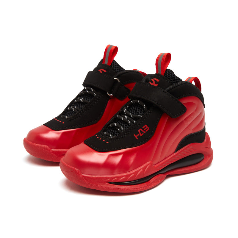 Children's Spring Youth Less Warm Lightweight Basketball Kid's Sneakers