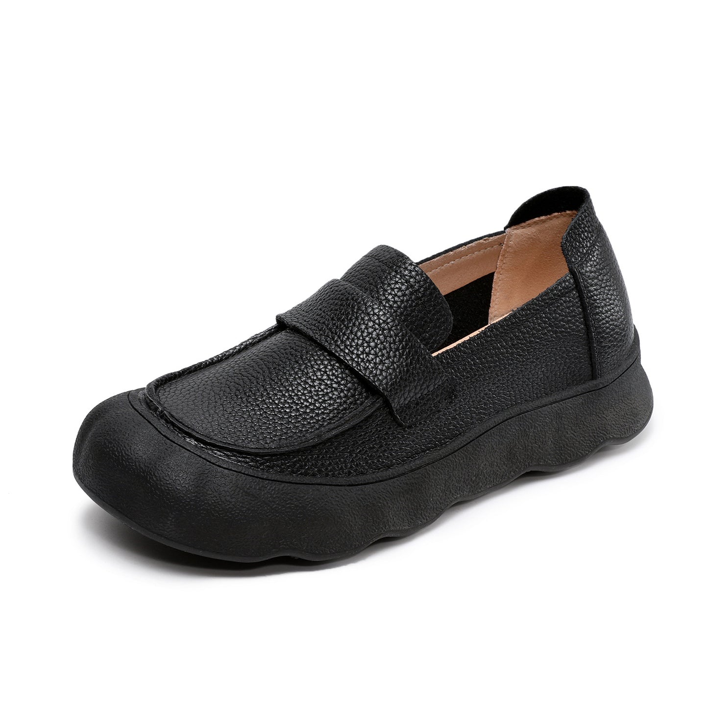Women's Vintage Soft Bottom Comfortable Mid-mouth One Pedal Casual Shoes