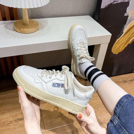 Women's Round Toe Niche Korean Style Sports Casual Shoes