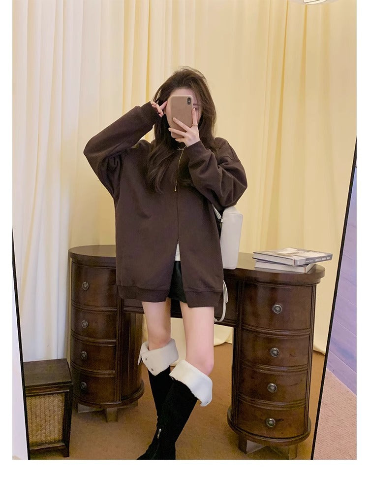 Women's Grape Mom Thickened Warm Thick Bottom Fashion Snow Boots