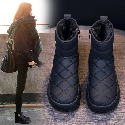 Women's Winter Plus Veet Warm Bread Northeast Boots