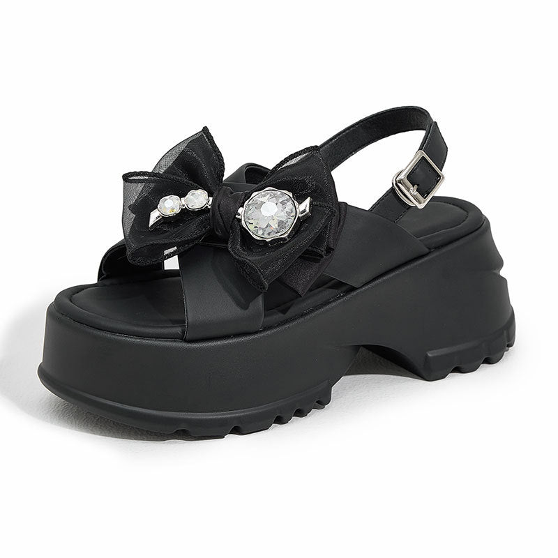 Women's Summer High Fashion Sense Height Increasing Sandals
