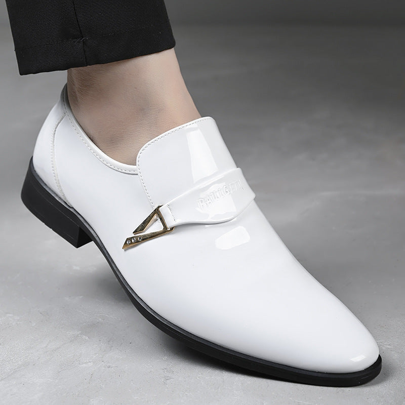 Men's Source Classic Pointed Toe British Style Leather Shoes