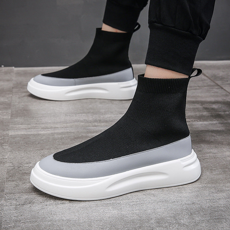 Men's Breathable Fly Woven Mesh Lightweight Trendy Fashion Casual Shoes