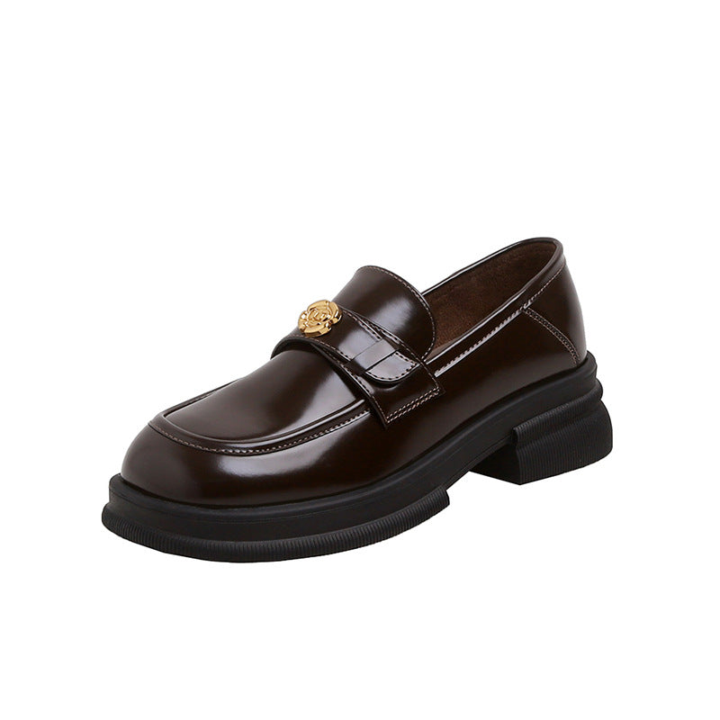 Women's Mom Platform Autumn British Style Small Loafers