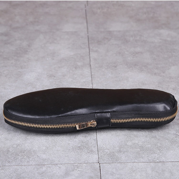 Men's Folding Portable Skull Wallet Soft Bottom Loafers
