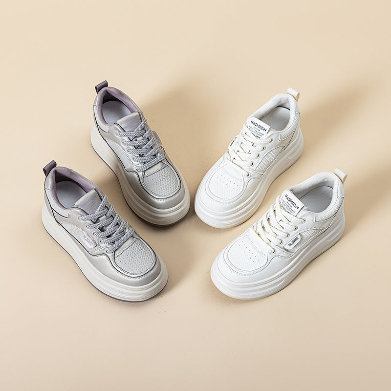 Women's Height Increasing Insole Short Korean Spring Women's Casual Shoes