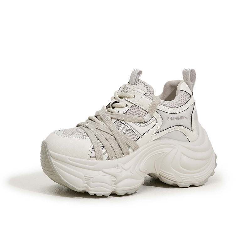 Women's Korean Style Fashionable Soft Bottom Height Women's Shoes