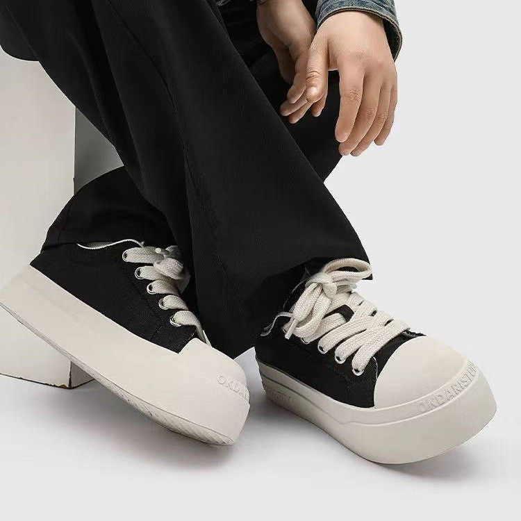 Men's Niche Skate Thick Sole Increased Fashionable Men's Casual Shoes