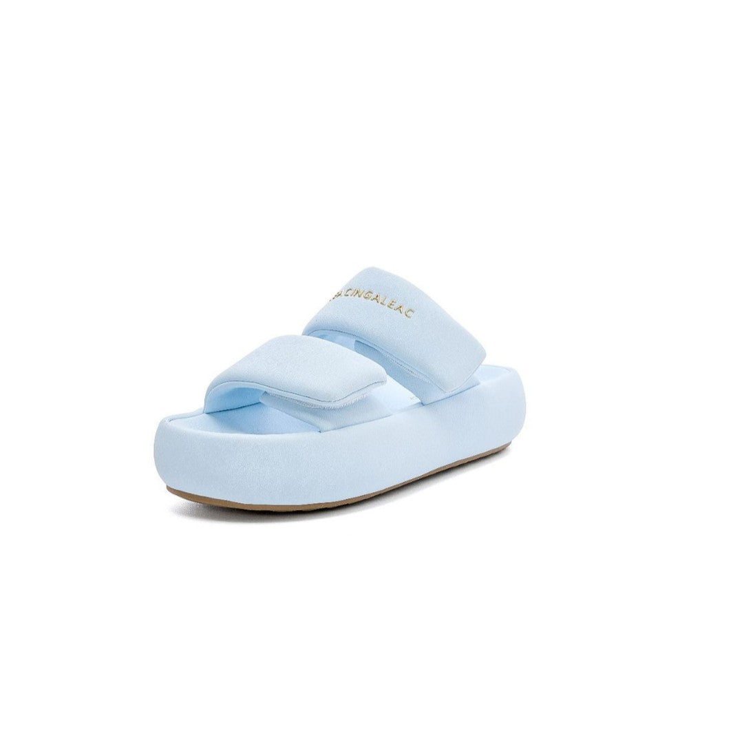 Women's Bottom Velcro Bread Summer Wear Stylish Slippers