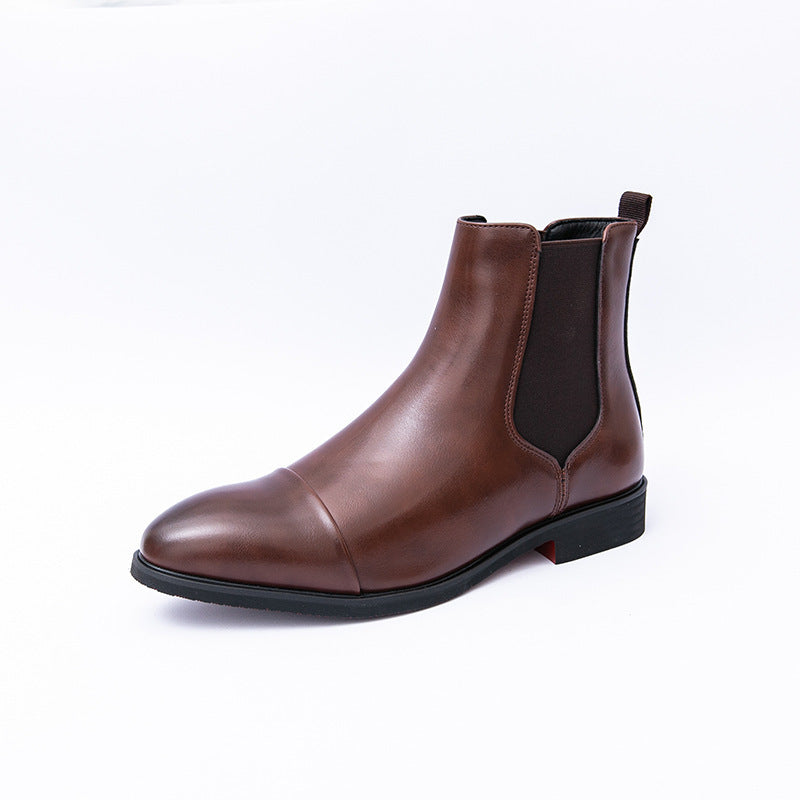 Men's Slip-on Plus Size Red Sole Martin Men's Casual Leather Shoes