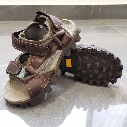 Men's Cowhide Beach Summer Daily Outdoor Increased Sandals