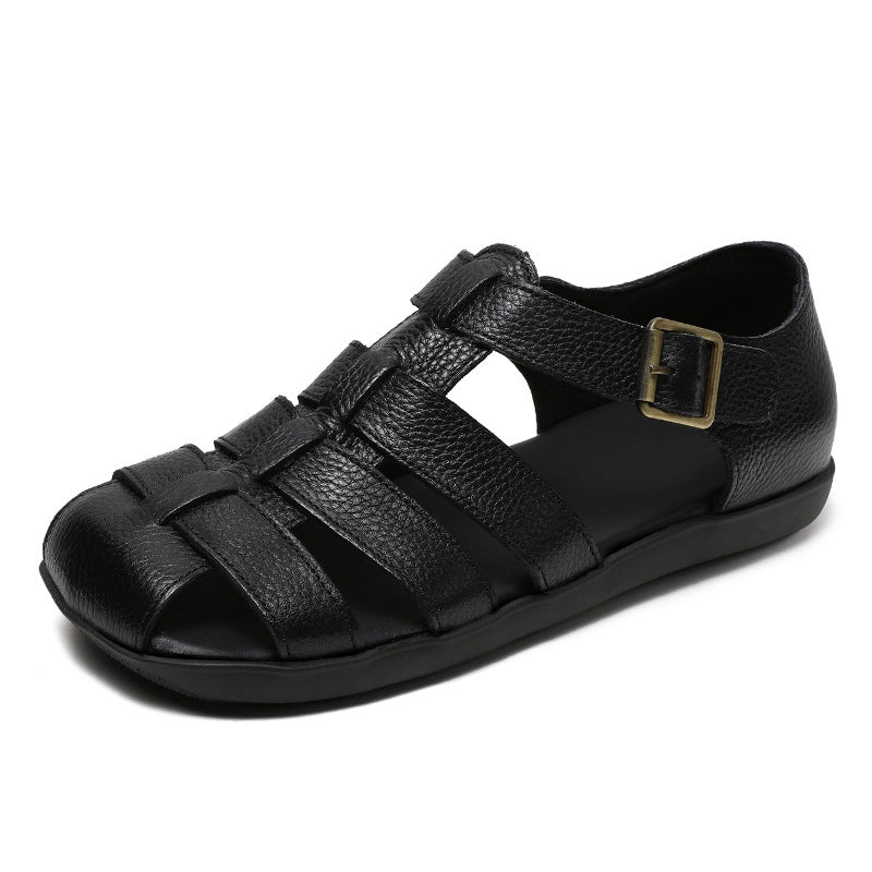 Women's Genuine Roman Summer Retro Mori Style Sandals
