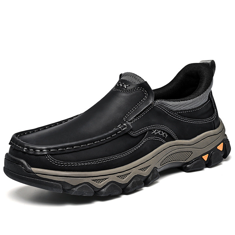 Men's Four Slide Bushing Flash Thick Bottom Casual Shoes