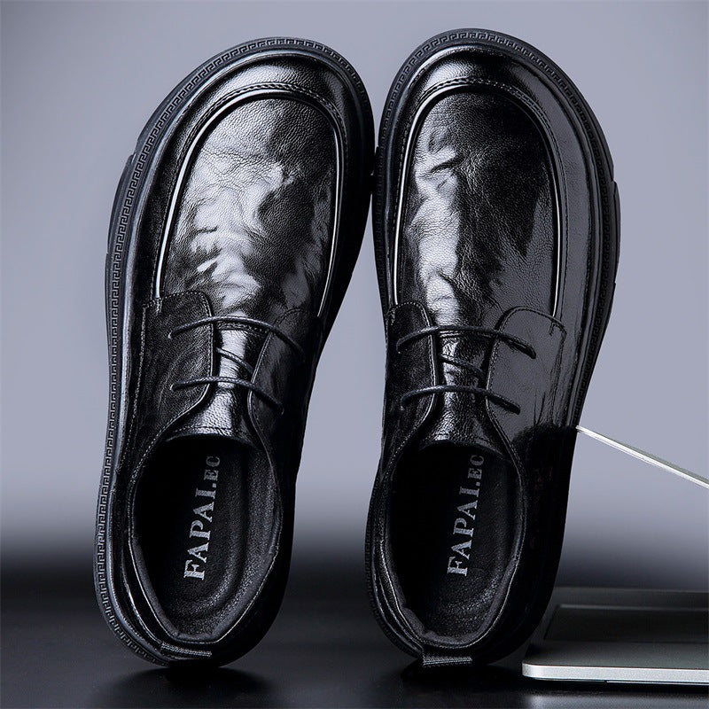 Men's Business High-grade Genuine Formal Commuter British Leather Shoes