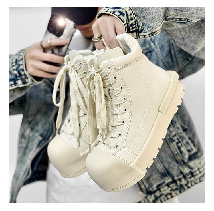 Men's Warrior Board Mickey Big Head Martin High Boots