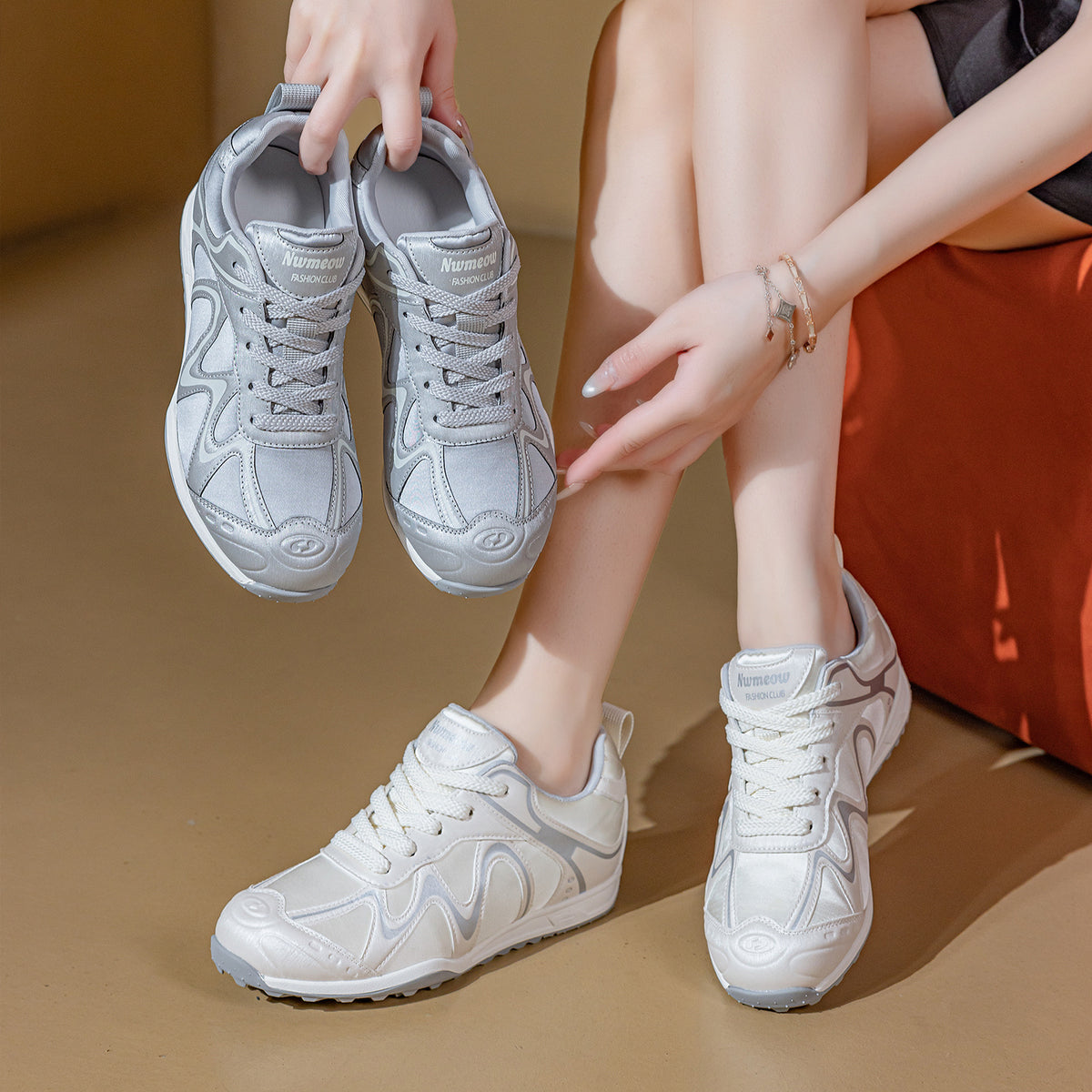 Women's German Training Summer Spring Versatile Breathable Sports Single-layer Silk Women's Casual Shoes