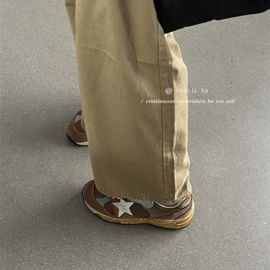Handmade Old Thick Bottom Dirty Mesh Casual Shoes