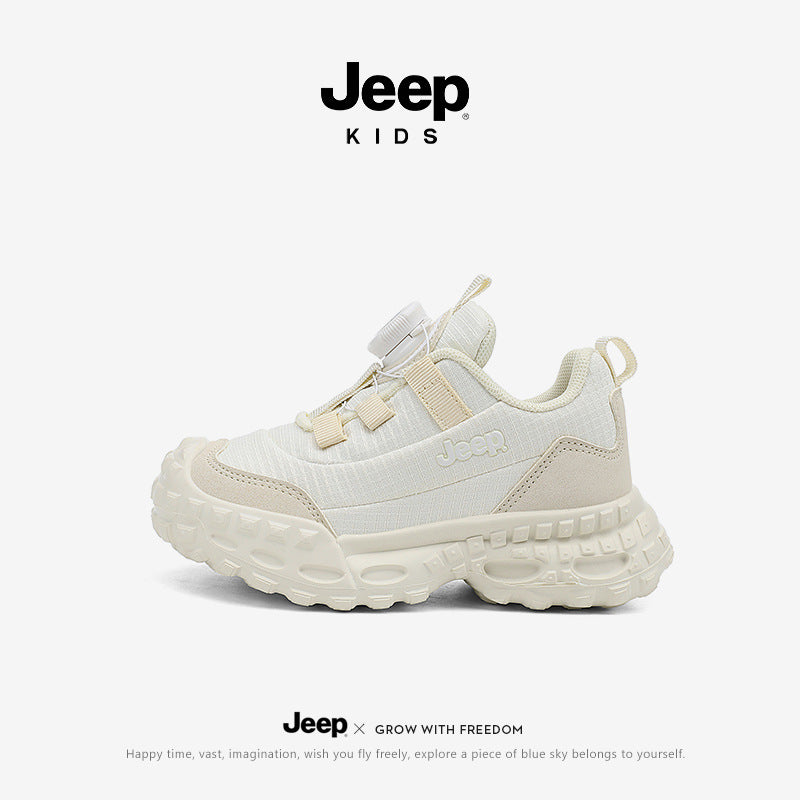 Children's Spring Boys Outdoor Mountaineering Dad Breathable Kid's Sneakers