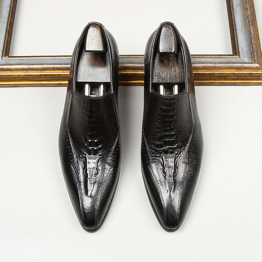 Sharp Point Shoes Men's Leather Shoes – Page 23 – LakeKey