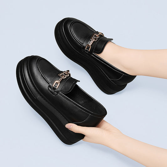 Women's Authentic British Style Pumps Small Height Women's Shoes