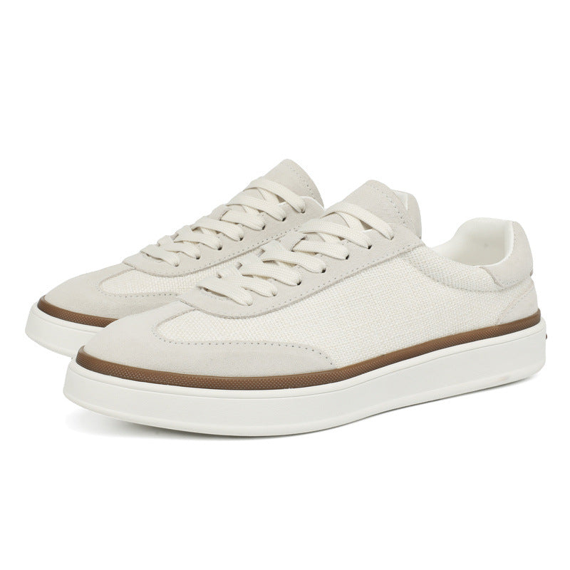 Men's Sports Skate Color Matching German Training Flat Pumps Men's Shoes