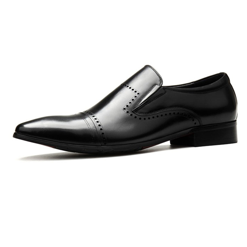 Men's Toe British Business Slip-on Formal Wear Men's Shoes