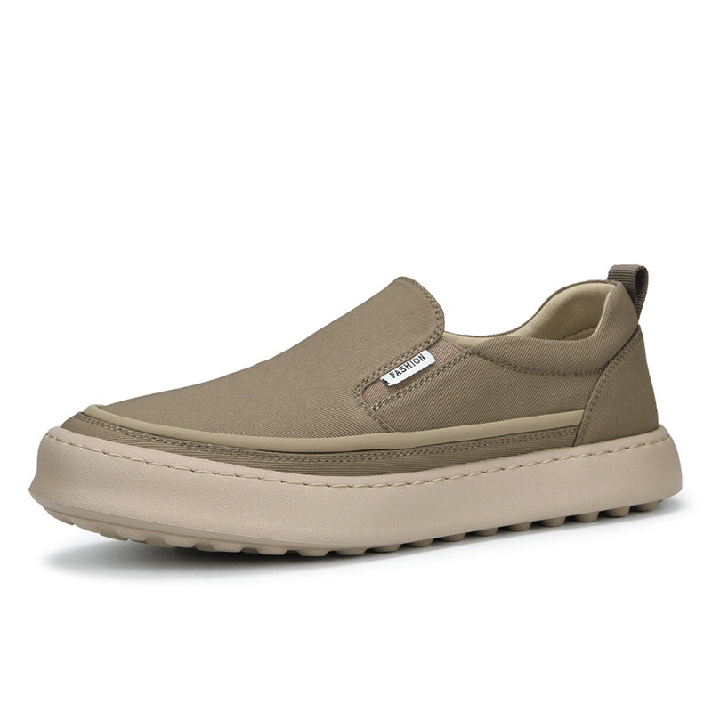 Men's Cloth Summer Versatile Ice Silk Breathable Canvas Shoes