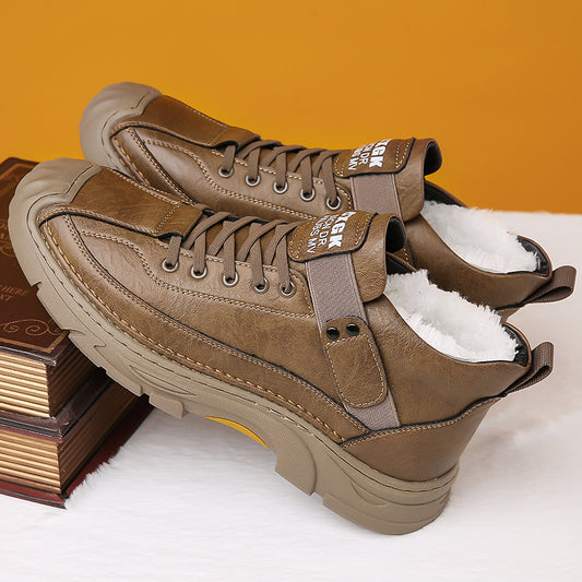 Men's Veet Warm Cotton Outdoor Leisure Trendy Boots