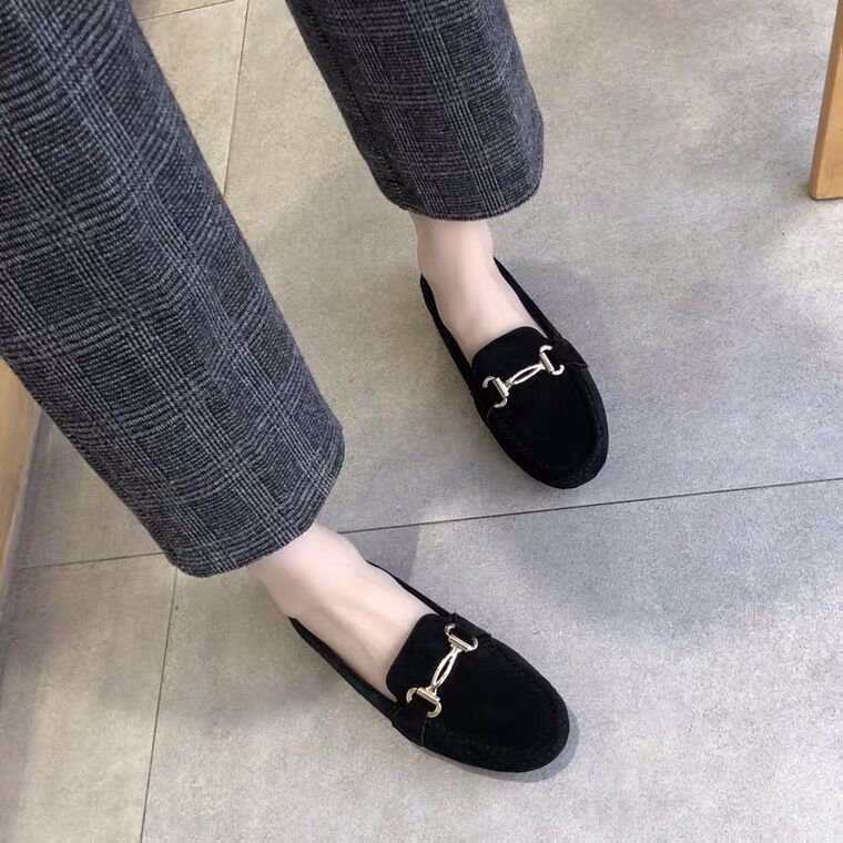 Women's Genuine Doug Korean Pregnant Low-cut Pumps Women's Casual Shoes