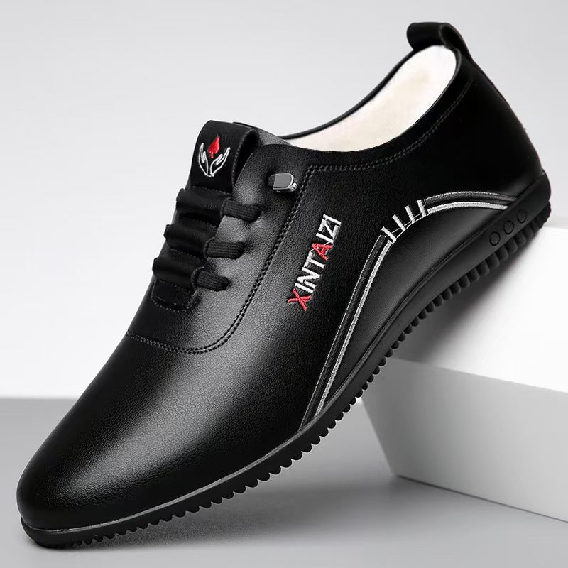 Men's White Springtide Flow Fashion Slip-on Soft Loafers