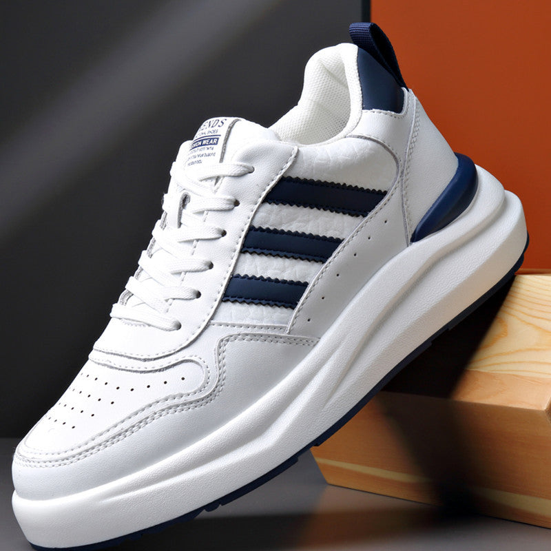 Men's Invisible Height Increasing Insole Lightweight Foam Men's Casual Leather Shoes