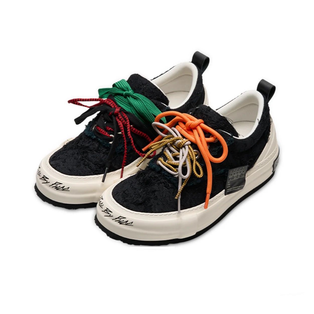 Women's & Men's Wu Lovers Autumn Snowflake Crisp Handmade Canvas Shoes