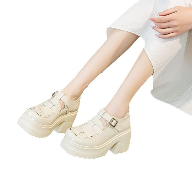 Women's Hollow Out Versatile Fashion Muffin Thick Bottom Sandals