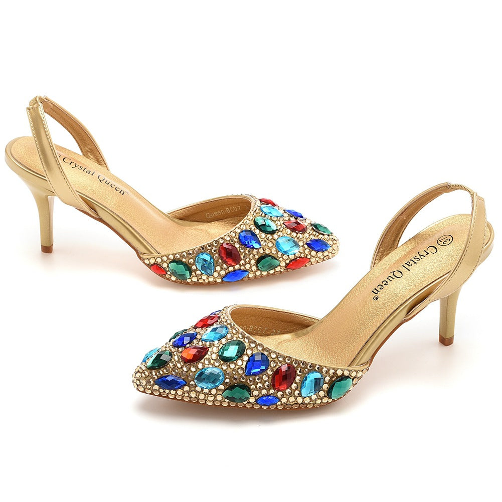 Stiletto Plus Size Wedding Bridal Party Heels