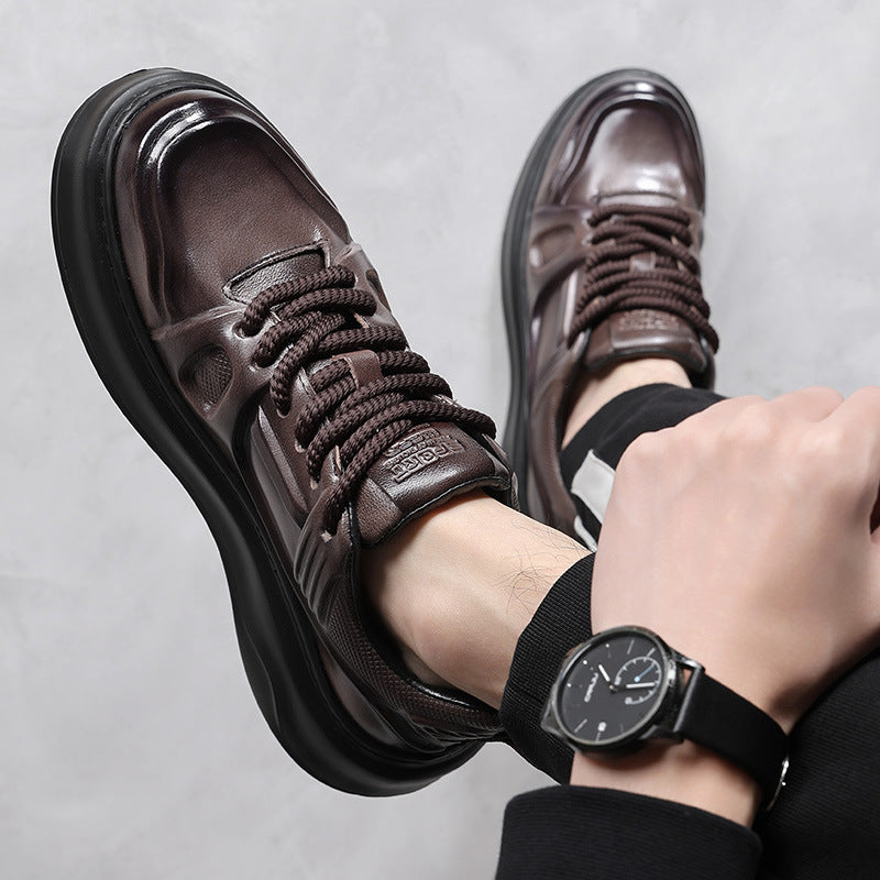Men's Spring Bread Versatile Raise The Bottom Sneakers