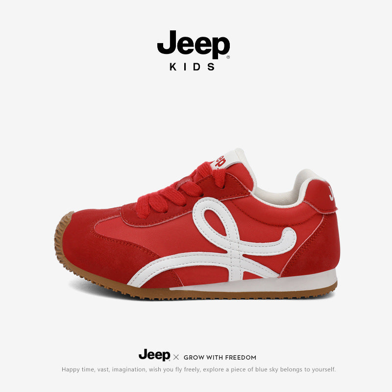 Children's Summer Lightweight Mesh Moral Training Middle Sneakers